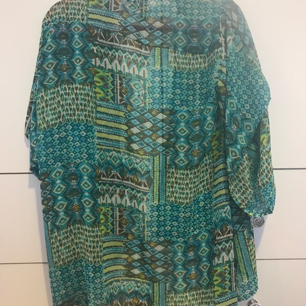 Boho beach shaw